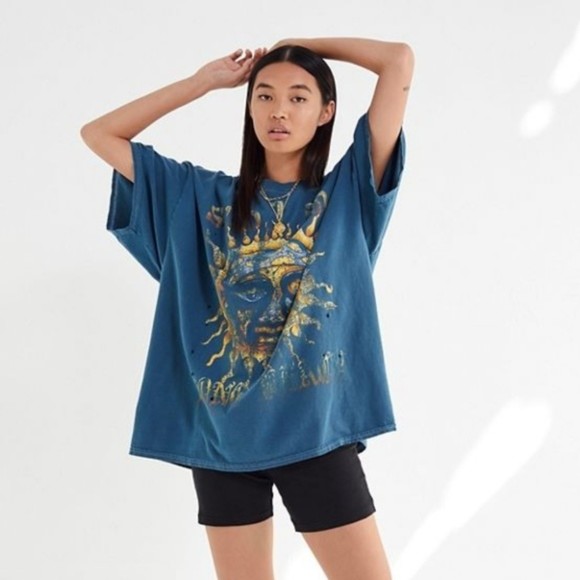 Urban Outfitters Tops - Urban Outfitters Sublime Long Beach Graphic Tee Womens Distressed Top Sz S/M NWT
